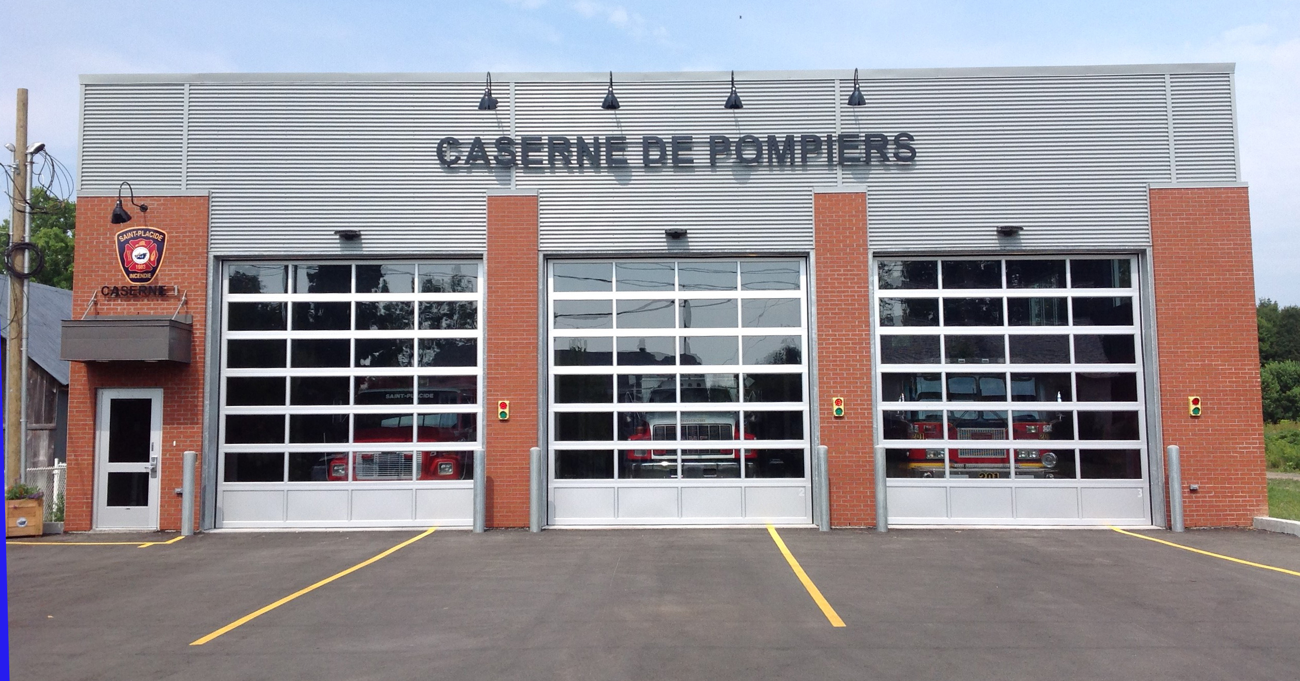 Caserne de pompiers  Municipalité de Saint-Placide